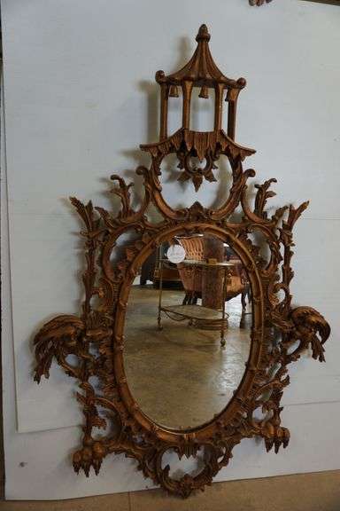Gold Guilt Wood Chippendale