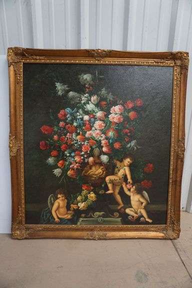 European Setinol Oil on Canvas