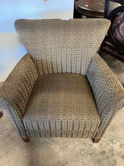 Patterned Armchair x2