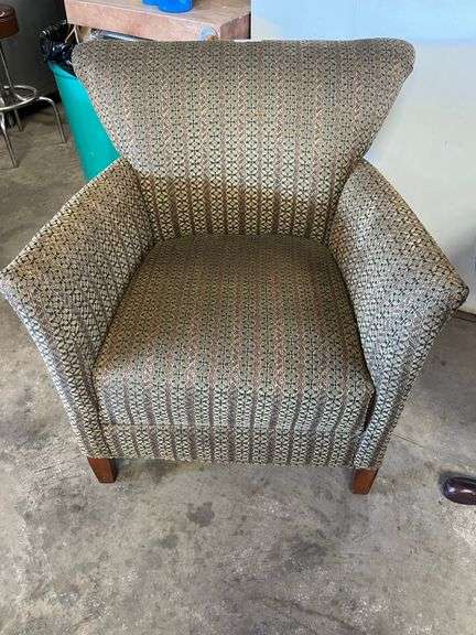 Patterned Armchair x2