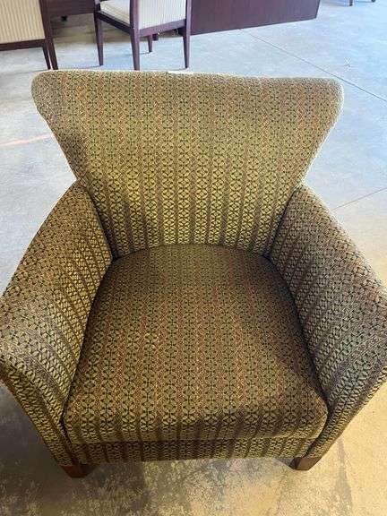 Patterned Armchair x2