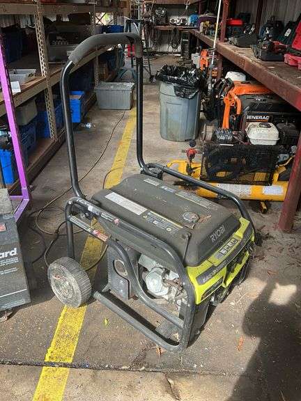 Ryobi Easy Start Generator Bonnette Auctions