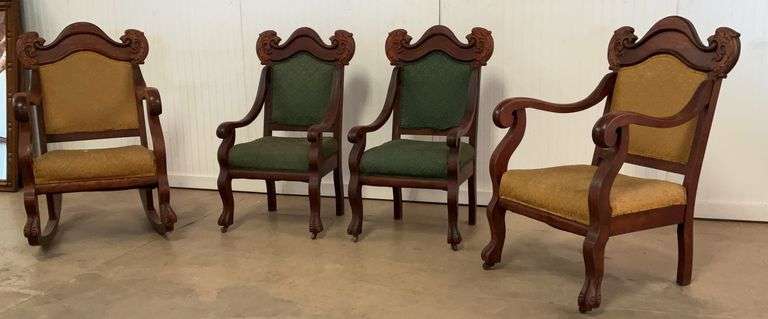 Victorian 4 piece Parlor Set