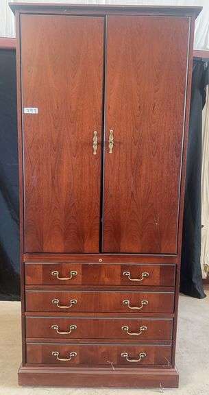 Upright Media Cabinet