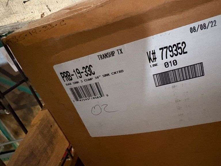 Advanced Tabco Bar SInk