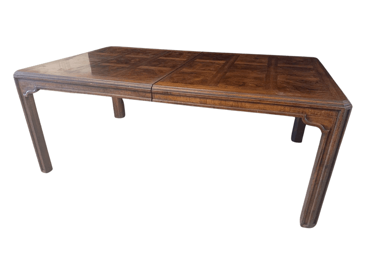 Chippendale Burled Conference - Dining Table