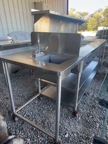 Steam Table w/ Handsink