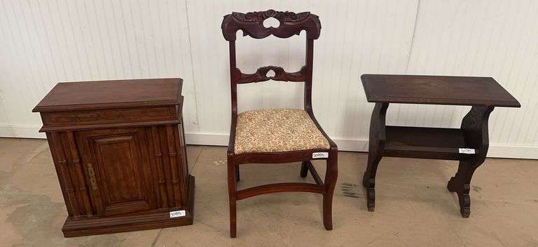 Chair, Magazine Rack, Stand