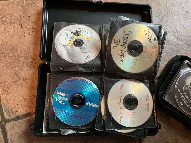 Music CD’s and P90X dvd set
