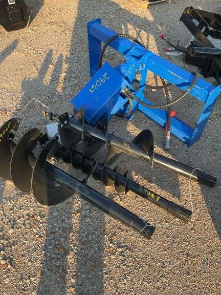 2025, CFG, SSECAG-Y With 3 Bits Skid Steer Auger