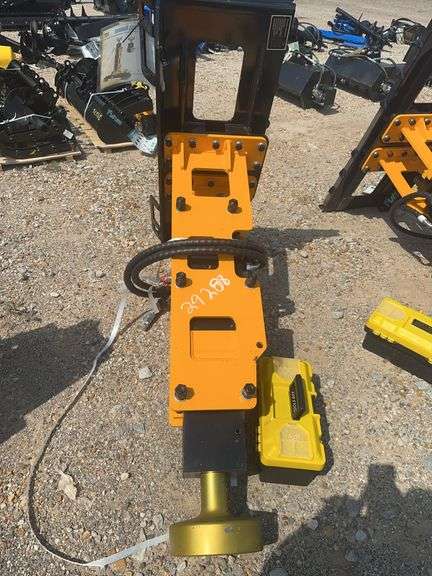 Skid Steer Post Driver - [Skid Steer Attachments] FUTURE