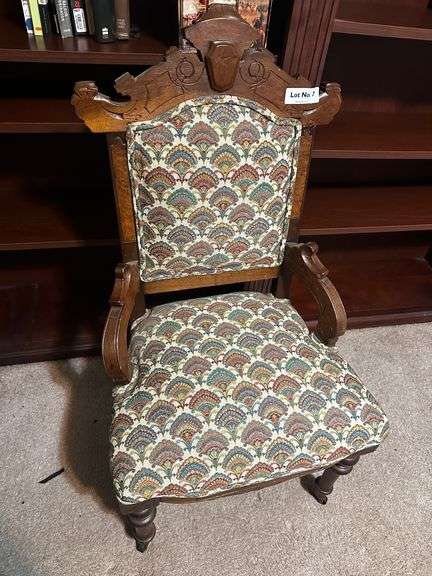 Victorian Carved Chair