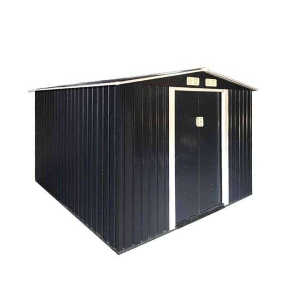 2025 Landhonor 6ft x 8ft Galvanized Apex Roof Metal Shed LHR-MS0608