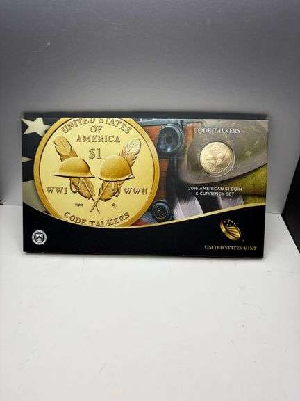 Native American Code Talkers Coin & Currency Set #3