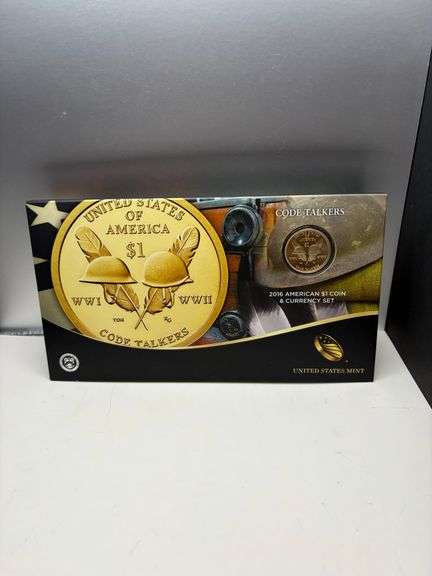Native American Code Talkers Coin & Currency Set #5