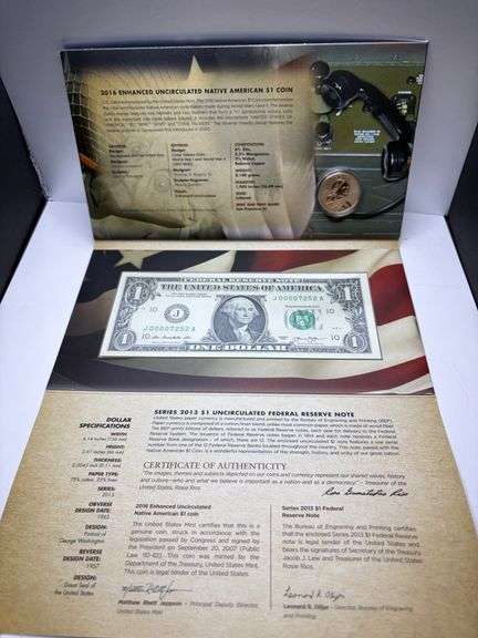 Native American Code Talkers Coin & Currency Set #2