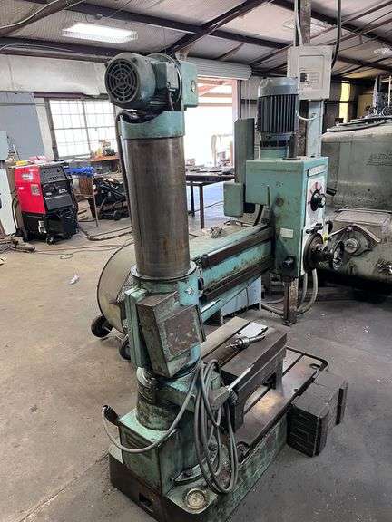 10x4  Radial Arm Drill Press - Three Phase
