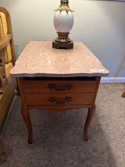 Marble Top End Tables