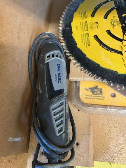 Dremel 4000, miscellaneous blades , wood working accessories