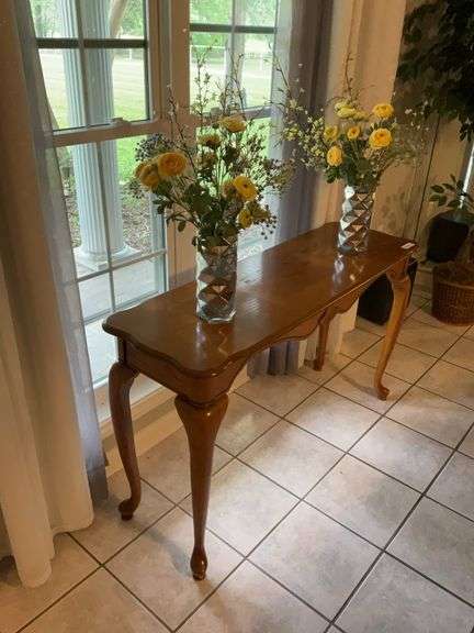 Sofa Table, plant, misc