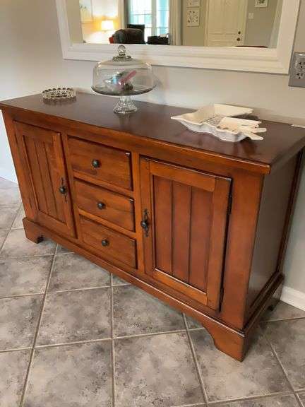 Buffet and contents