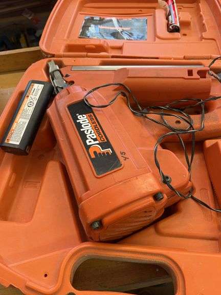 Paslode cordless framing nail gun, Wagner Power Painter