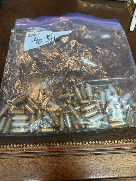 Bag of .40 S&W Rounds