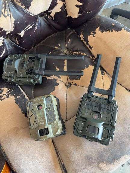 Box of trail cameras