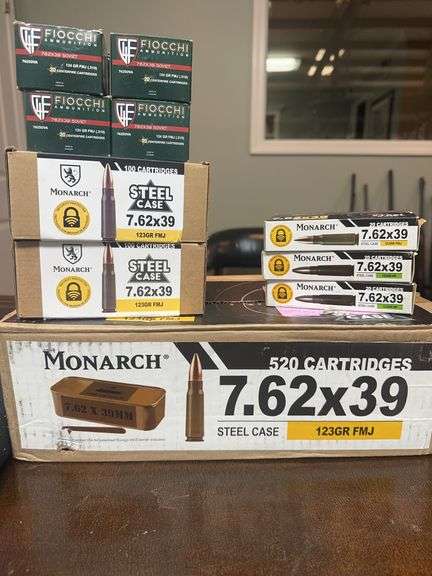 7.62 x 39 Ammo