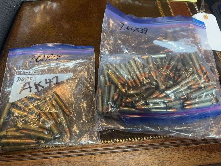 Bags of 7.62 x 39 Rounds