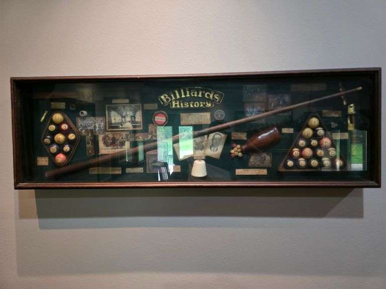 Billiard History Display