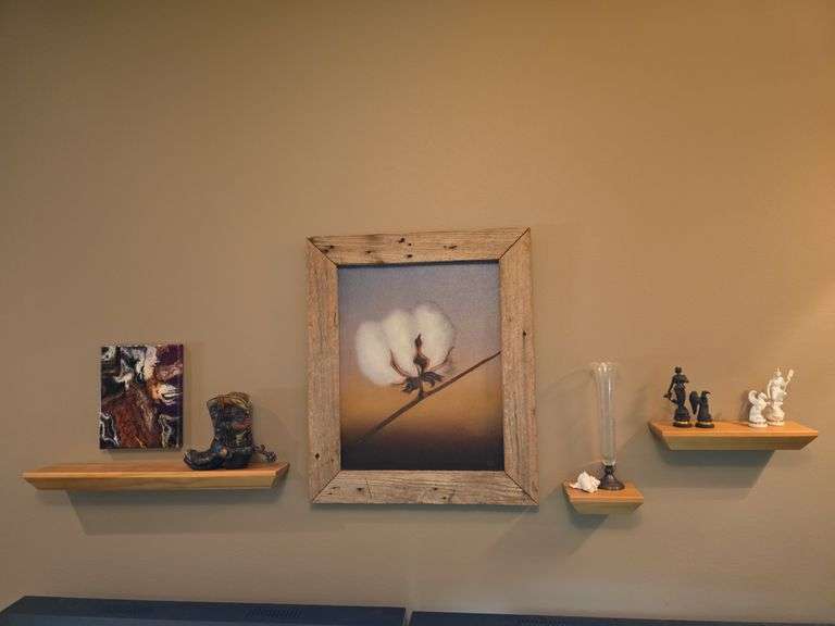 Picture & shelves