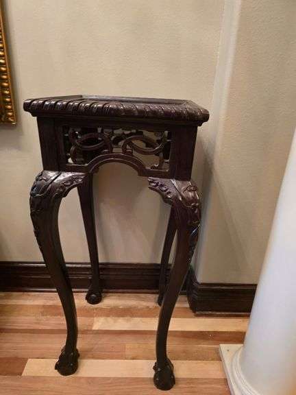 Carved Ball and Claw Table