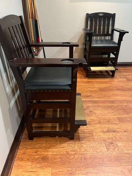 Brunswick Pro Chairs with Foot Rests