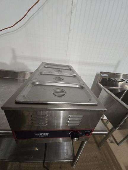 WINCO 4 PAN FOOD WARMER