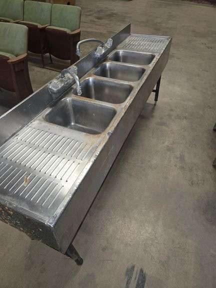 4 BAY SINK