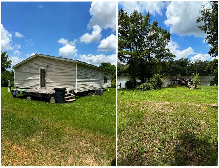 Online Land Auction – Columbia, LA | 3± Acres with Home & Barn + Lake Lafourche Waterfront Lot