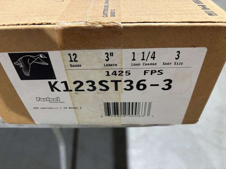 Kent, 12 gauge, 3 inch, 1 1/4 load, unopened case
