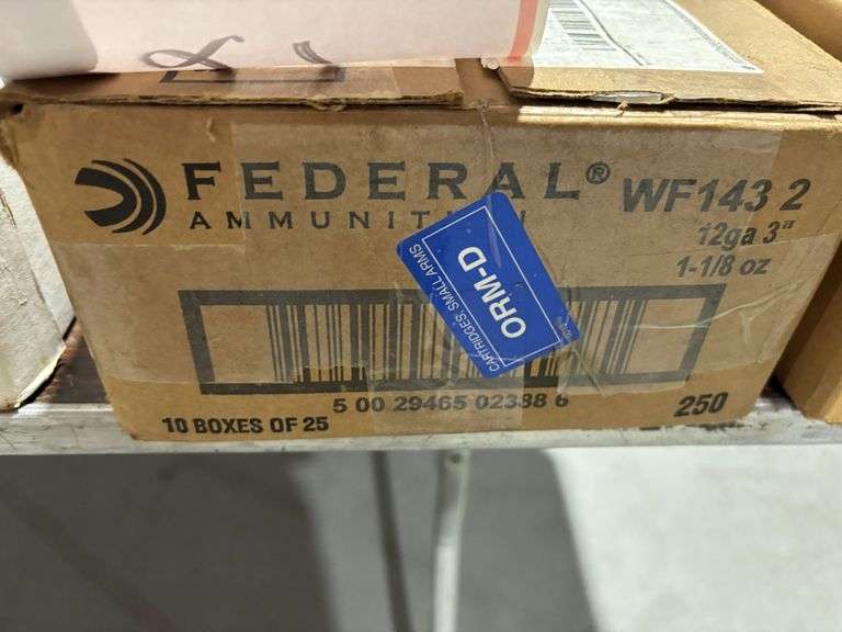 Federal, 12 gauge, 3 inch, 1 1/8 ounce, case