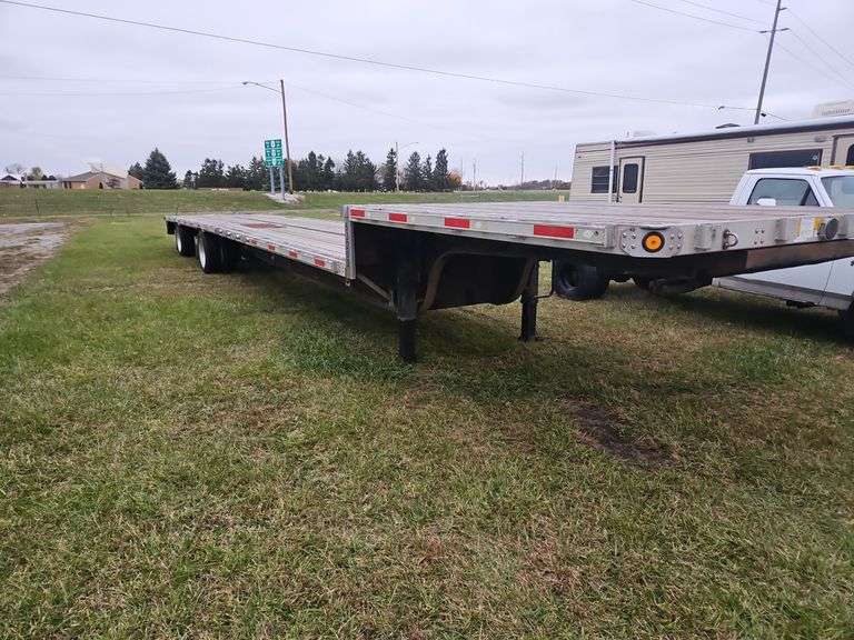 480 - 2009 UTILITY STEP DECK TRAILER, 55'