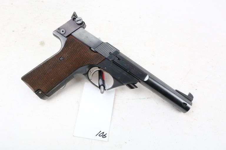 High Standard 107 Military Pistol - Bonnigson &amp; Associates
