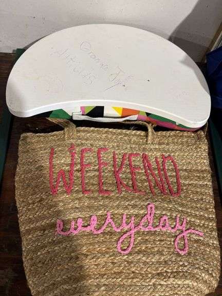 Weekend, bag and lap table