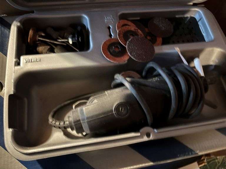 Dremel tool and Dremel router table With Dremel attachments