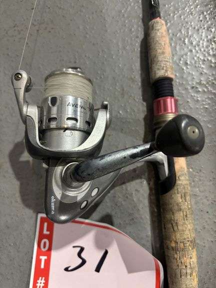 Fishing rod and reel