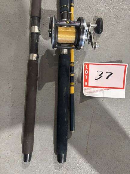 Fishing rod and reel and extra rod - Bonnigson & Associates