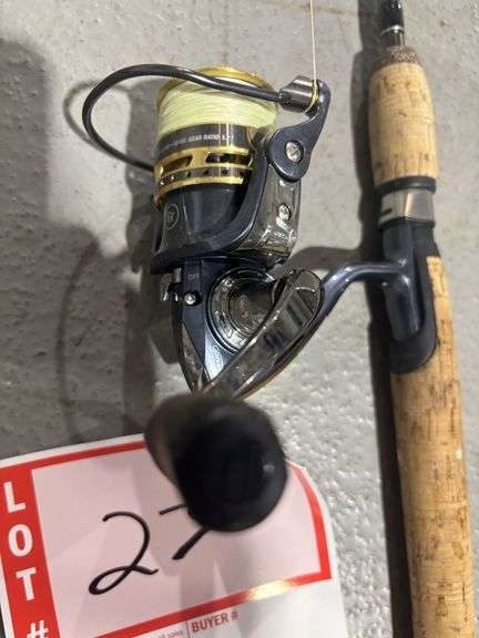 Fishing rod and reel