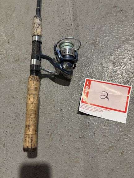 Fishing rod and reel