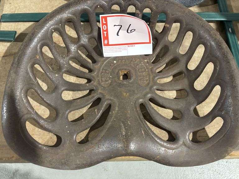 Implement seat