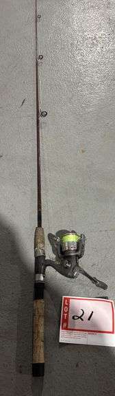 Fishing rod and reel