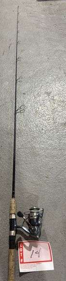 Fishing rod and reel
